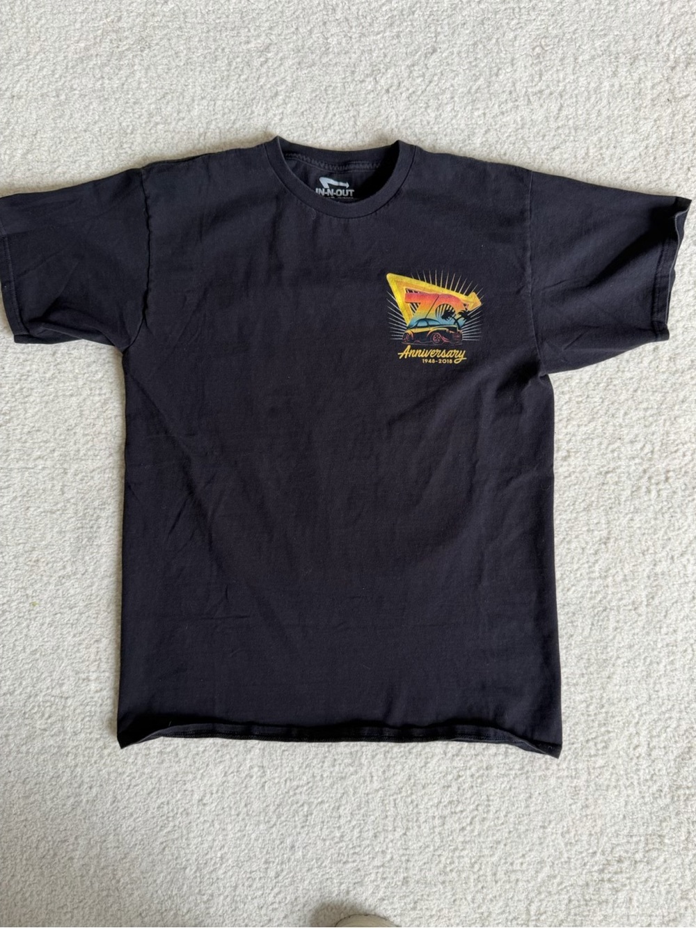 In-N-Out Burger Black Anniversary at Shirt T Medium M - Picture 4 of 5